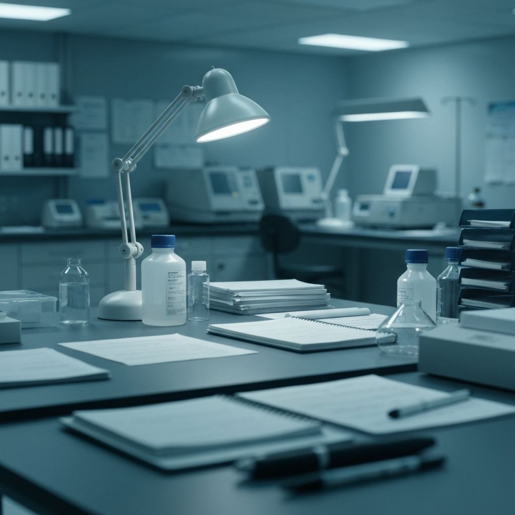 Forschungslaboratorium mit wissenschaftlicher Ausrüstung